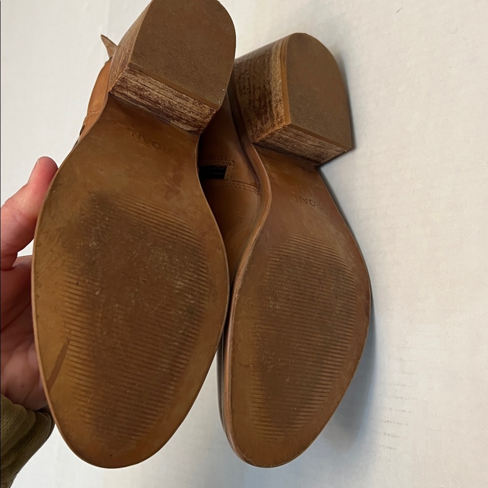 ROAN BY BED|STU AUSTRALIA LEATHER BOOTS 7 - Picture 8 of 16